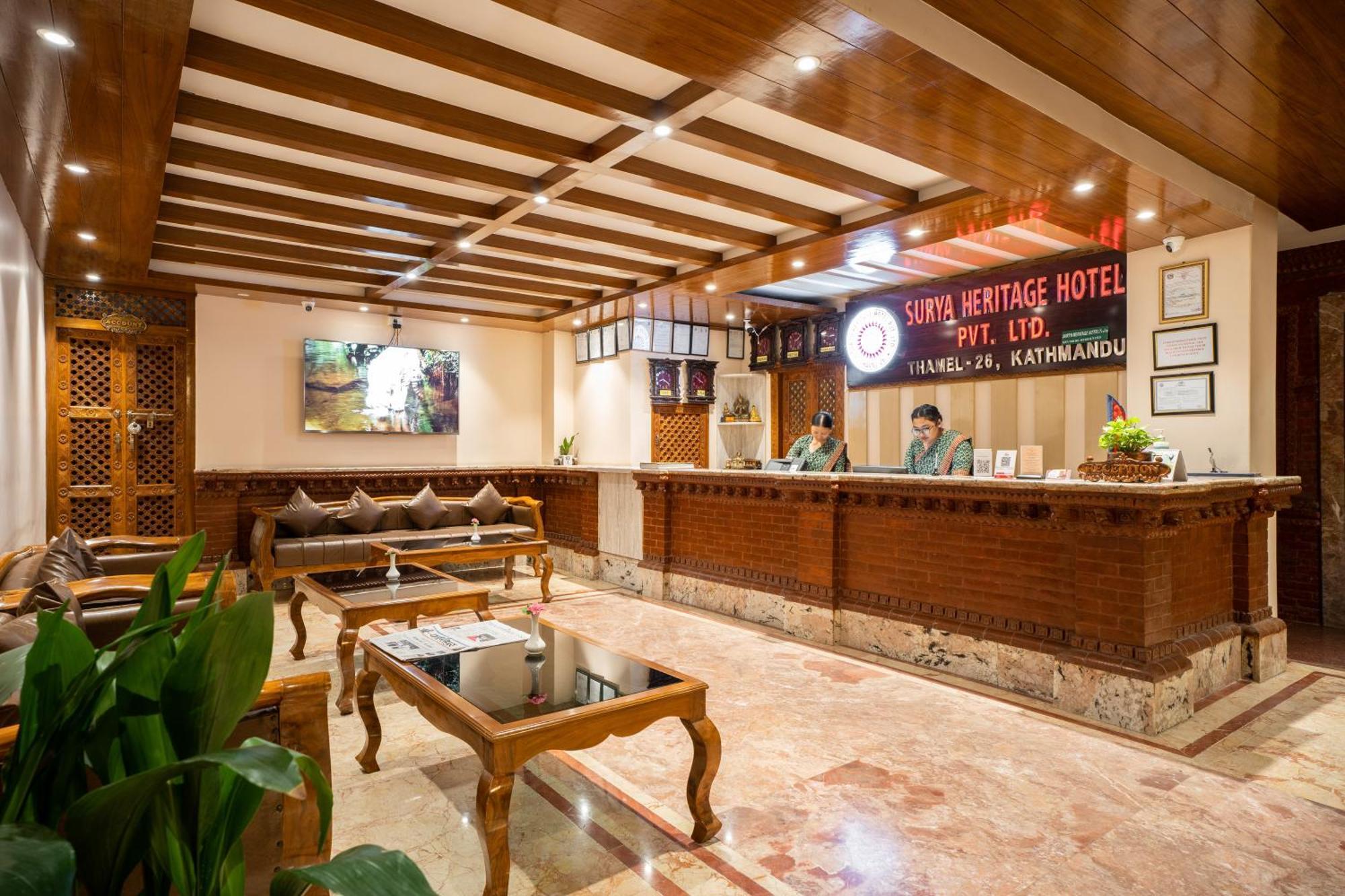 Surya Heritage Hotel Kathmandu Exterior foto